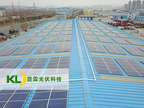 冠宇金屬200kw太陽能項目