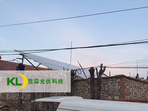 福山區(qū)老官莊10.8kw光伏安裝