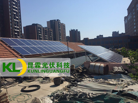 福山區(qū)劉家埠10.8KW太陽能發(fā)電